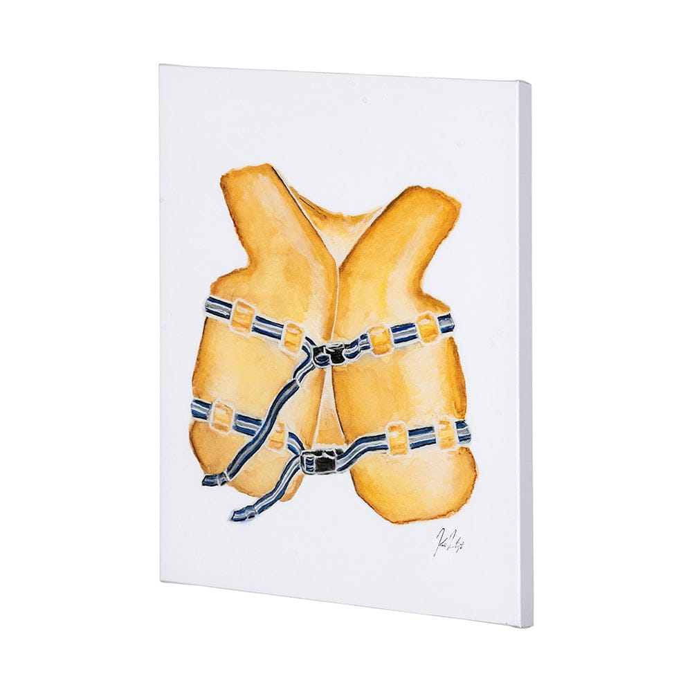Mercana - Lifejacket I by Mercana Studio a Hand Embellished Textured Canvas - 101710-L view 2