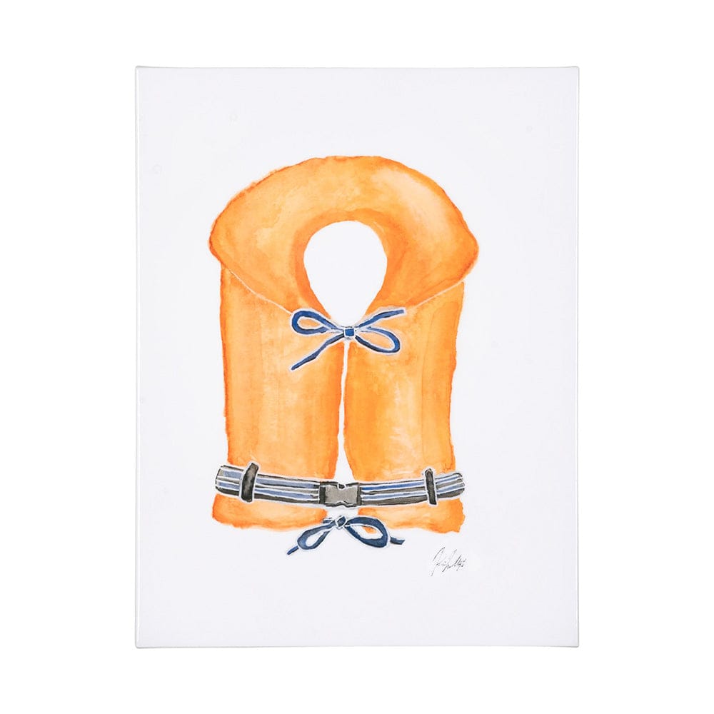 Mercana - Lifejacket II by Mercana Studio a Hand Embellished Textured Canvas - 101711-L view 1