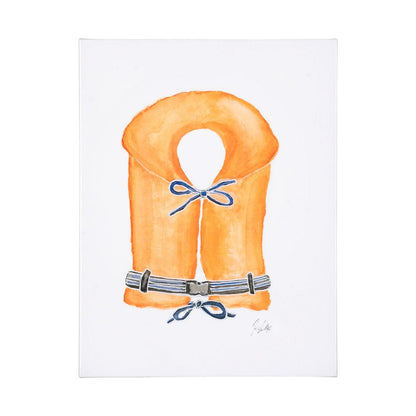 Mercana - Lifejacket II by Mercana Studio a Hand Embellished Textured Canvas - 101711-L view 1
