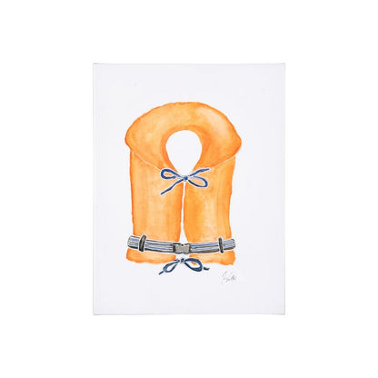 Mercana - Lifejacket II by Mercana Studio a Hand Embellished Textured Canvas - 101711-S view 1