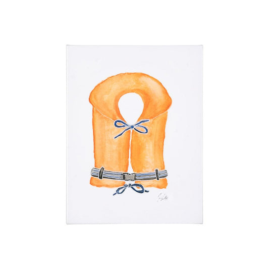 Mercana - Lifejacket II by Mercana Studio a Hand Embellished Textured Canvas - 101711-S view 1