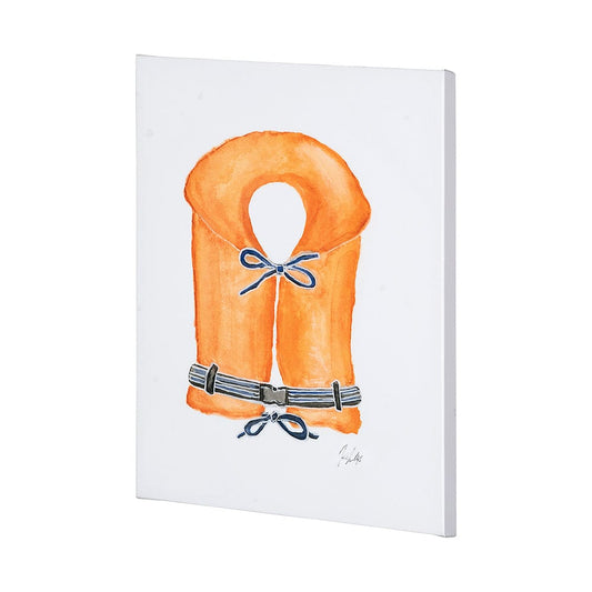 Mercana - Lifejacket II by Mercana Studio a Hand Embellished Textured Canvas - 101711-S view 2