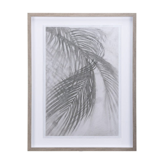 Mercana - Light Shadows I by Mercana Studio a Hand Embellished Textured Framed Art Print Matted under Glass - 14382 view 1