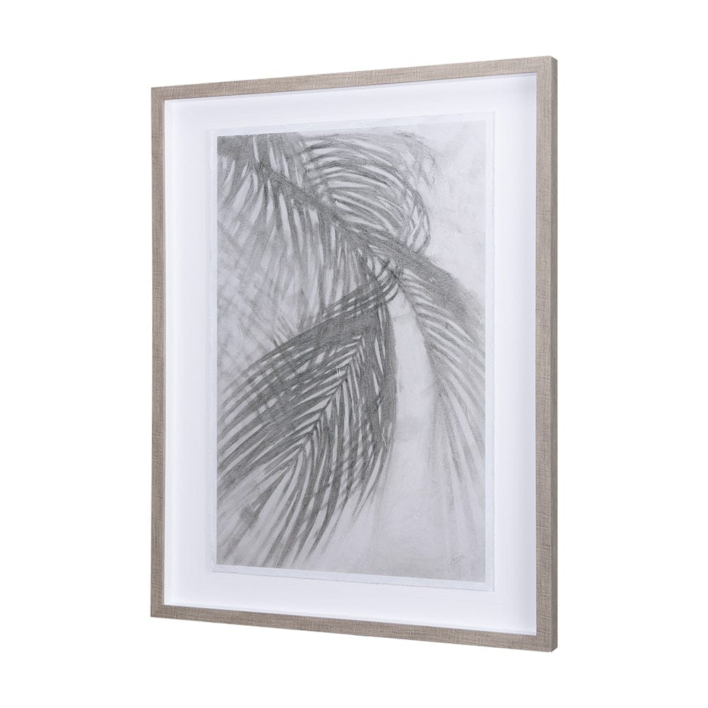 Mercana - Light Shadows I by Mercana Studio a Hand Embellished Textured Framed Art Print Matted under Glass - 14382 view 2