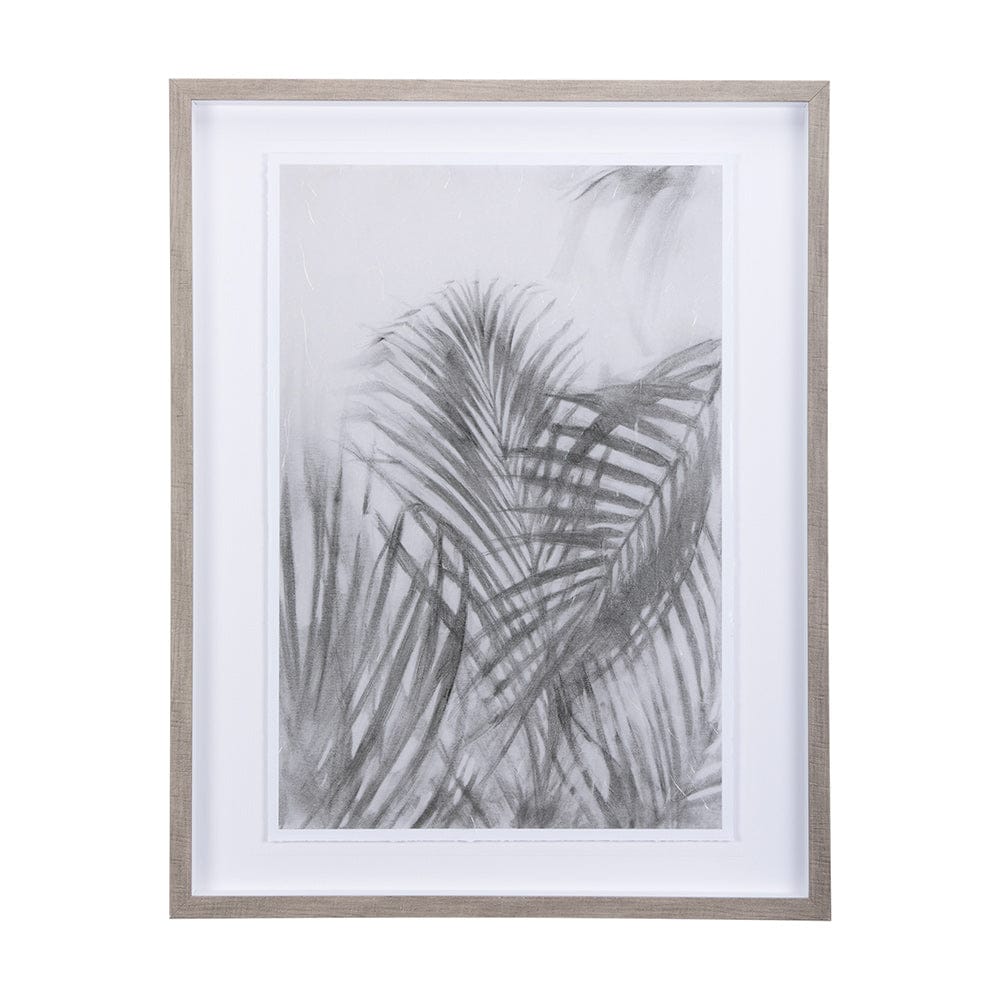 Mercana - Light Shadows II by Mercana Studio a Hand Embellished Textured Framed Art Print Matted under Glass - 14383 view 1