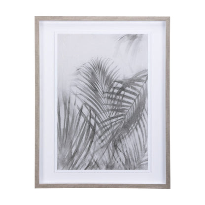Mercana - Light Shadows II by Mercana Studio a Hand Embellished Textured Framed Art Print Matted under Glass - 14383 view 1