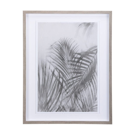 Mercana - Light Shadows II by Mercana Studio a Hand Embellished Textured Framed Art Print Matted under Glass - 14383 view 1
