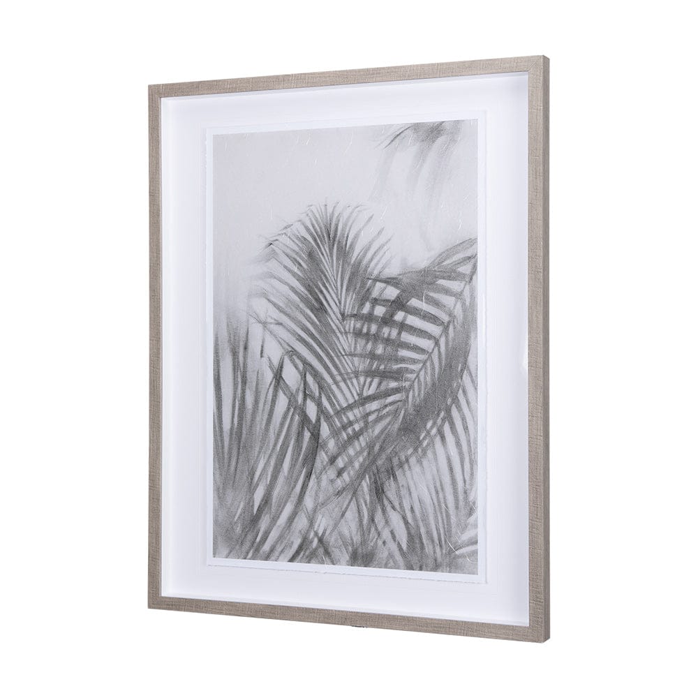 Mercana - Light Shadows II by Mercana Studio a Hand Embellished Textured Framed Art Print Matted under Glass - 14383 view 2
