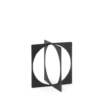 Mercana - Lima Gunmetal Gray Metal Small Decorative Object - 69249_CLOSEOUT view 1
