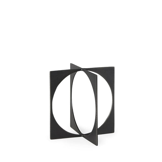 Mercana - Lima Gunmetal Gray Metal Small Decorative Object - 69249_CLOSEOUT view 1