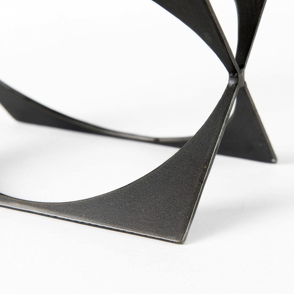 Mercana - Lima Gunmetal Gray Metal Small Decorative Object - 69249_CLOSEOUT view 6