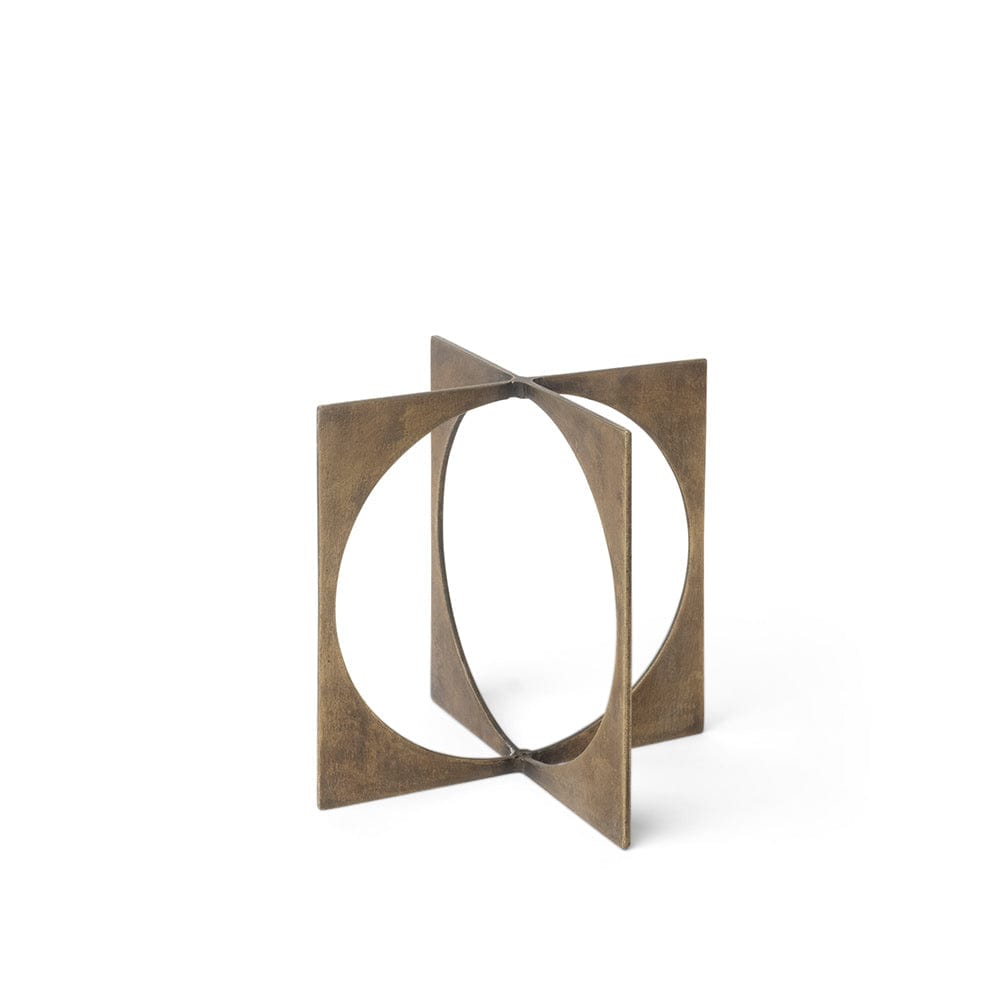 Mercana - Lima I Small 6L x 6W Gold Geometric Decorative Object - 68661 view 1
