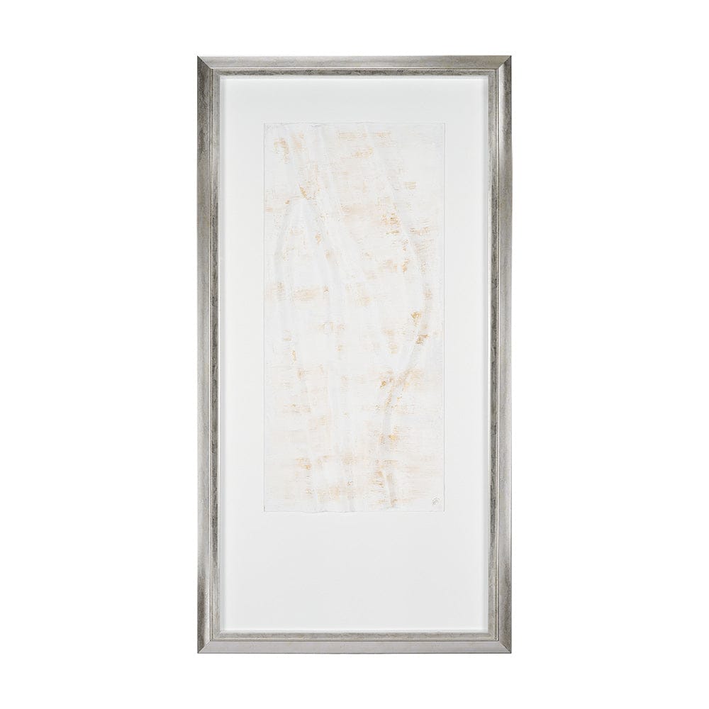Mercana - Lime Washed Branches I by Studio M a handmade Original Framed Artwork under Glass - 15110 view 1