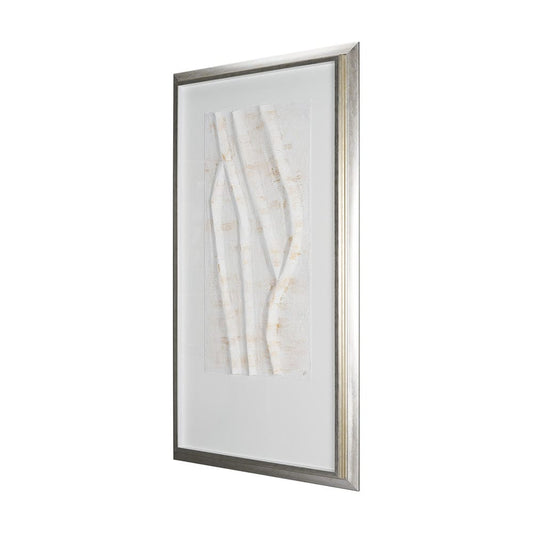 Mercana - Lime Washed Branches I by Studio M a handmade Original Framed Artwork under Glass - 15110 view 2