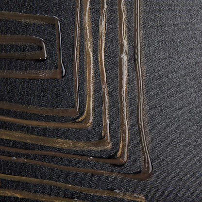 Mercana - Lines I by Mercana Studio a Hand Embellished Textured Canvas - 102141-L view 5