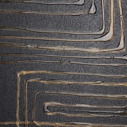 Mercana - Lines I by Mercana Studio a Hand Embellished Textured Canvas - 102141-S view 7