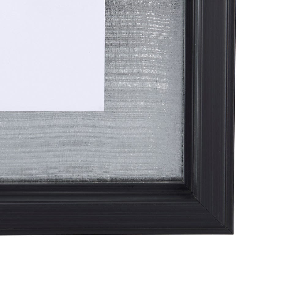 Mercana - Lines I by Mercana Studio a Hand Embellished Textured Framed Art Print Matted under Glass - 14147 view 3