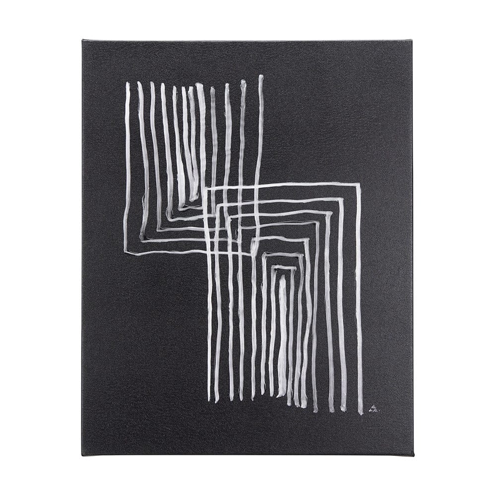 Mercana - Lines II by Mercana Studio a Hand Embellished Textured Canvas - 102142-L view 1