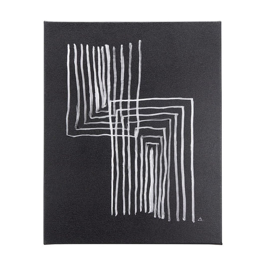 Mercana - Lines II by Mercana Studio a Hand Embellished Textured Canvas - 102142-L view 1
