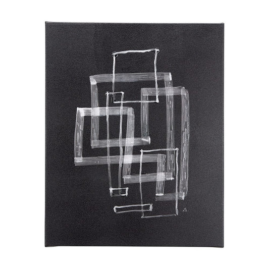 Mercana - Lines III by Mercana Studio a Hand Embellished Textured Canvas - 102143-L view 1