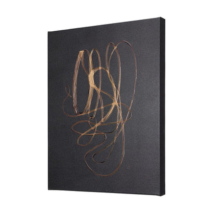 Mercana - Lines V by Mercana Studio a Hand Embellished Textured Canvas - 102145-L view 2