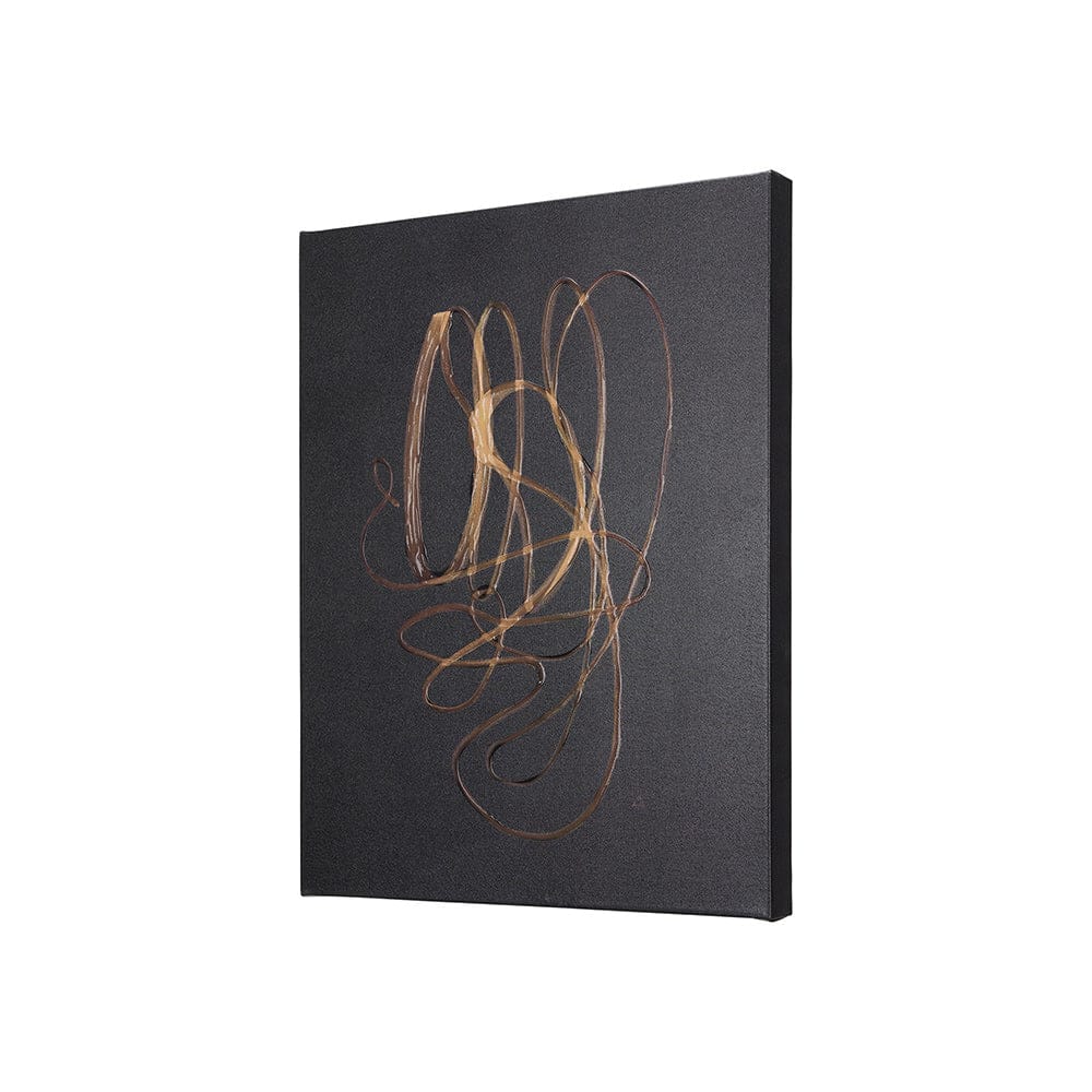 Mercana - Lines V by Mercana Studio a Hand Embellished Textured Canvas - 102145-S view 2