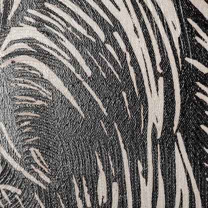 Mercana - Linocut II Goat by Mercana Studio a Hand Embellished Textured Canvas - 101624-S view 2