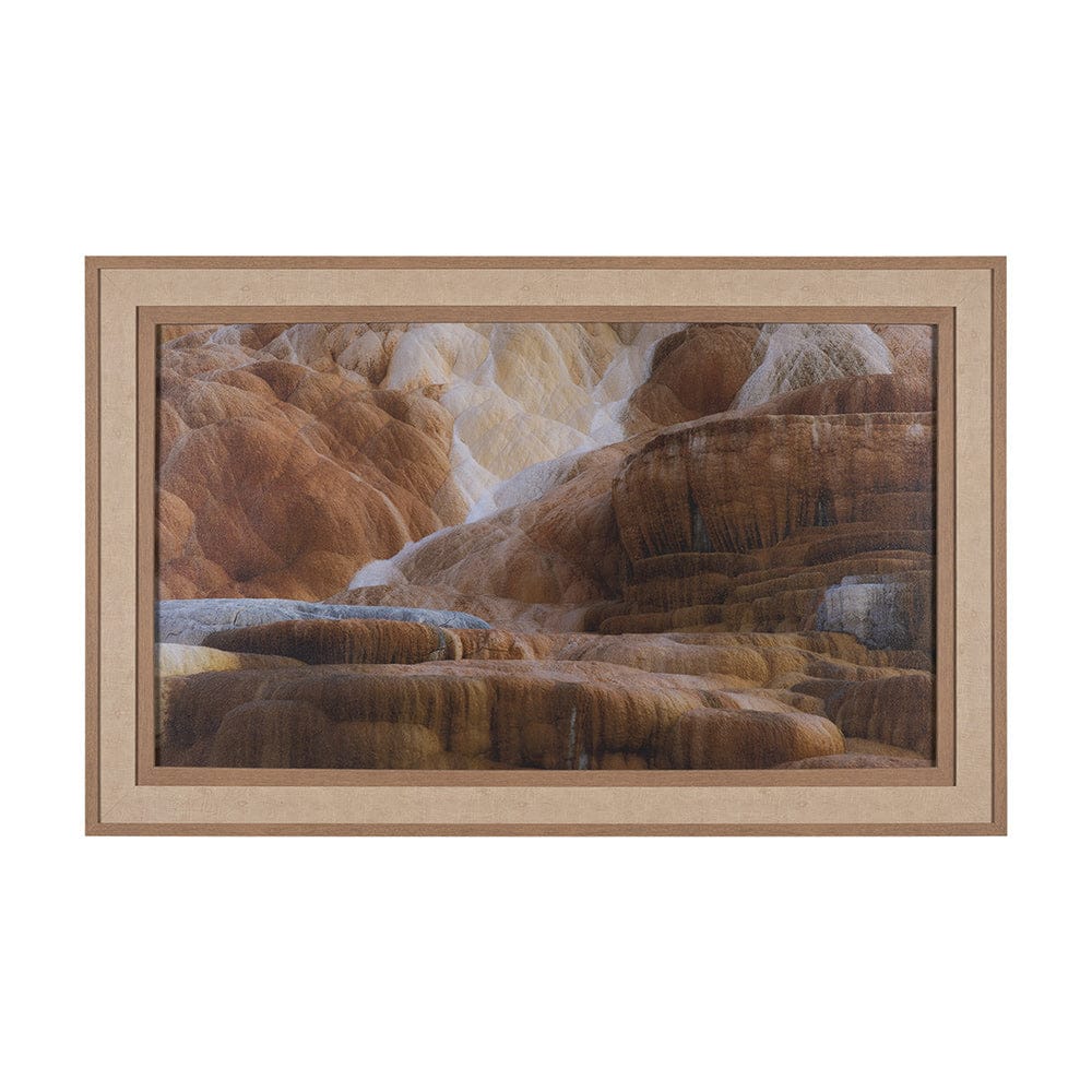 Mercana - Liquid Travertine by Gary Blatter a Hand Embellished Framed Art Print - 15695 view 1