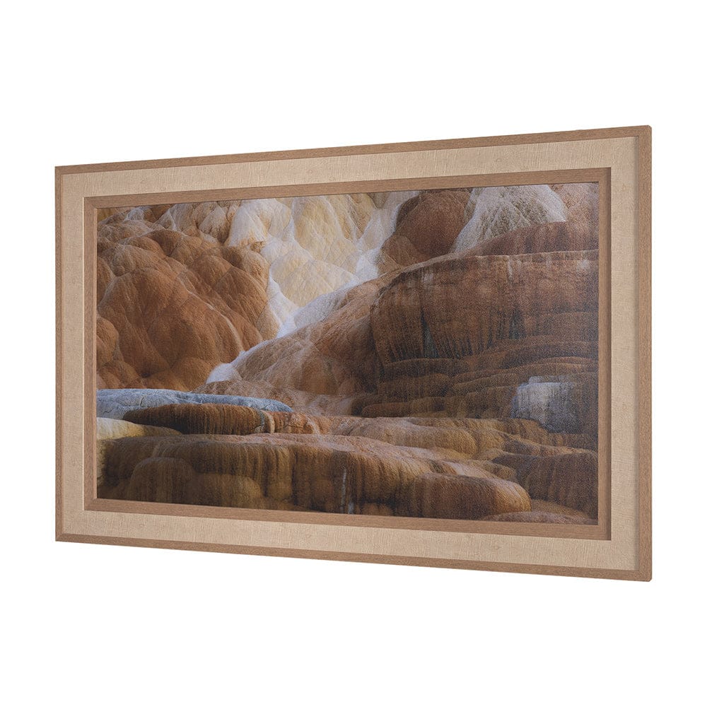 Mercana - Liquid Travertine by Gary Blatter a Hand Embellished Framed Art Print - 15695 view 2