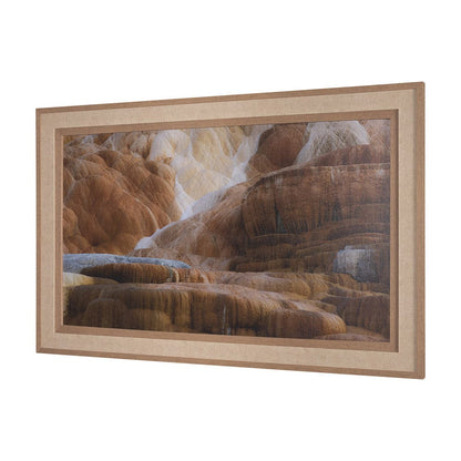 Mercana - Liquid Travertine by Gary Blatter a Hand Embellished Framed Art Print - 15695 view 2