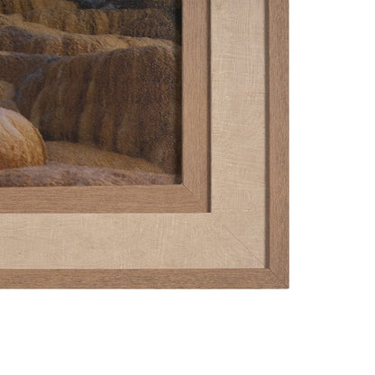 Mercana - Liquid Travertine by Gary Blatter a Hand Embellished Framed Art Print - 15695 view 3