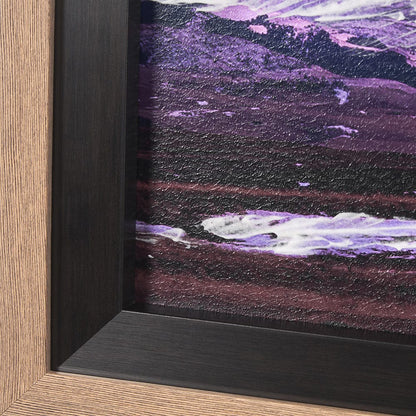 Mercana - Livingston Peak by Gary Blatter a Hand Embelished Textured Framed Art Print Matted under Glass - 15402 view 5