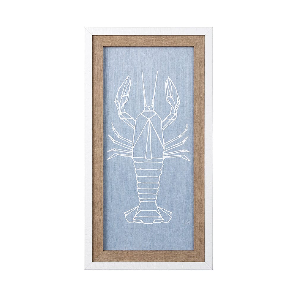 Mercana - Lobster I by Mercana Studio a Hand Embellished Textured Framed Art Print - 14042 view 1