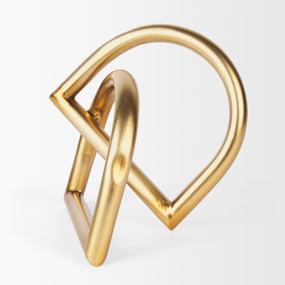 Mercana - Locke Large Gold Metal Decorative Object - 70529_CLOSEOUT view 3
