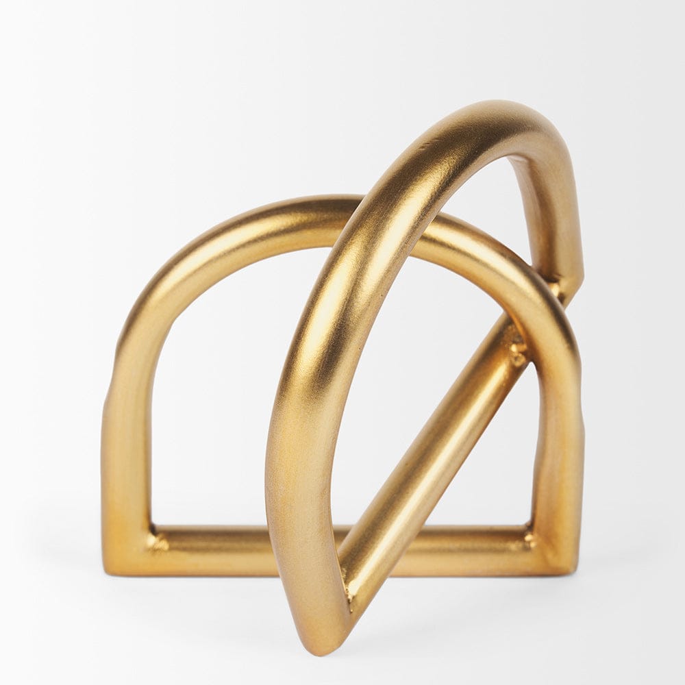 Mercana - Locke Large Gold Metal Decorative Object - 70529_CLOSEOUT view 4