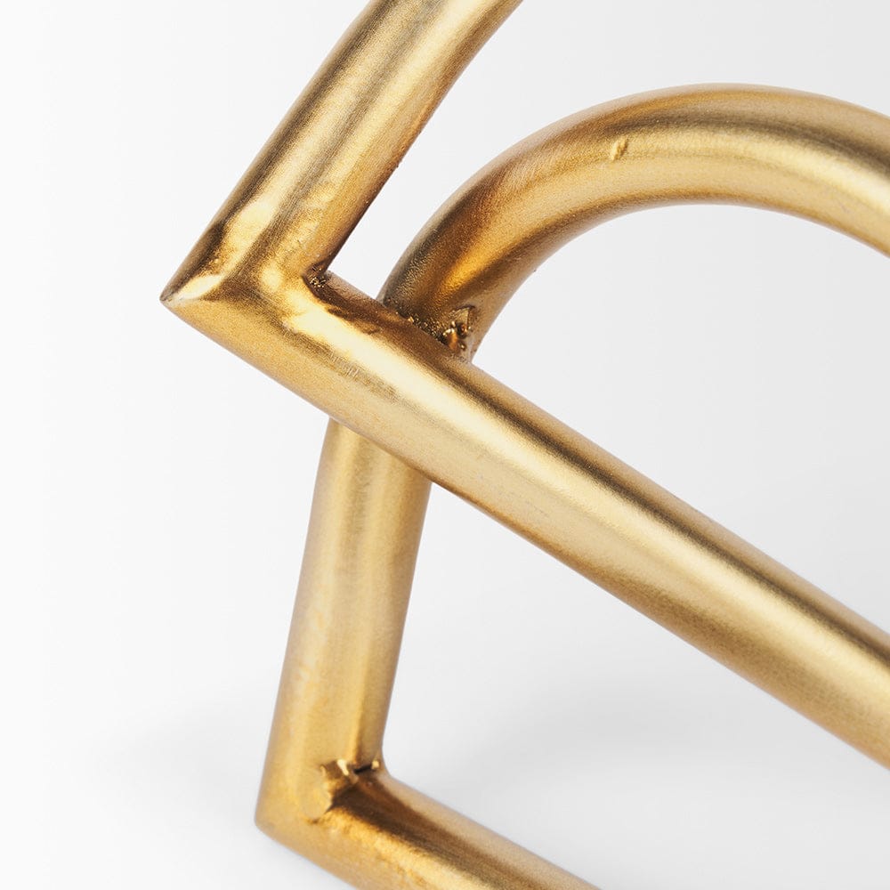 Mercana - Locke Large Gold Metal Decorative Object - 70529_CLOSEOUT view 5