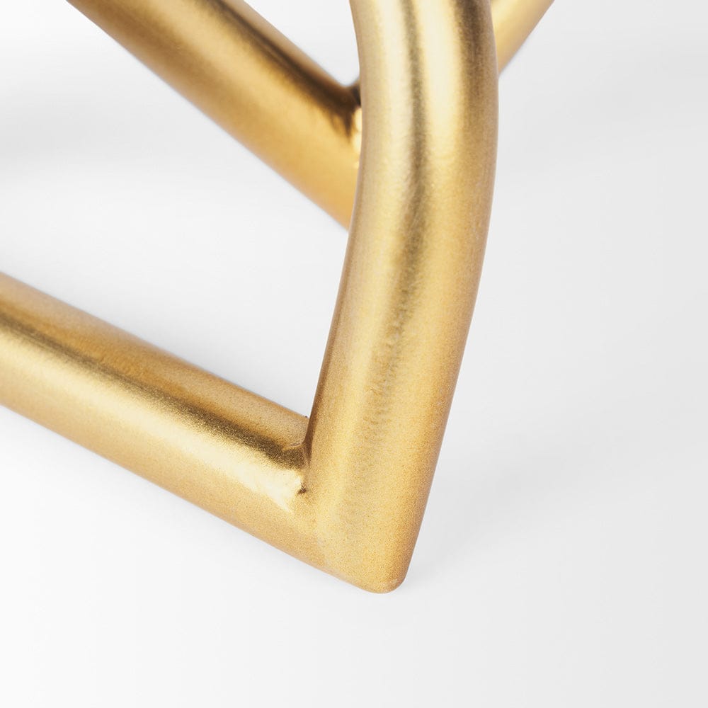 Mercana - Locke Small Matte Gold Metal Decorative Object - 70528_CLOSEOUT view 7