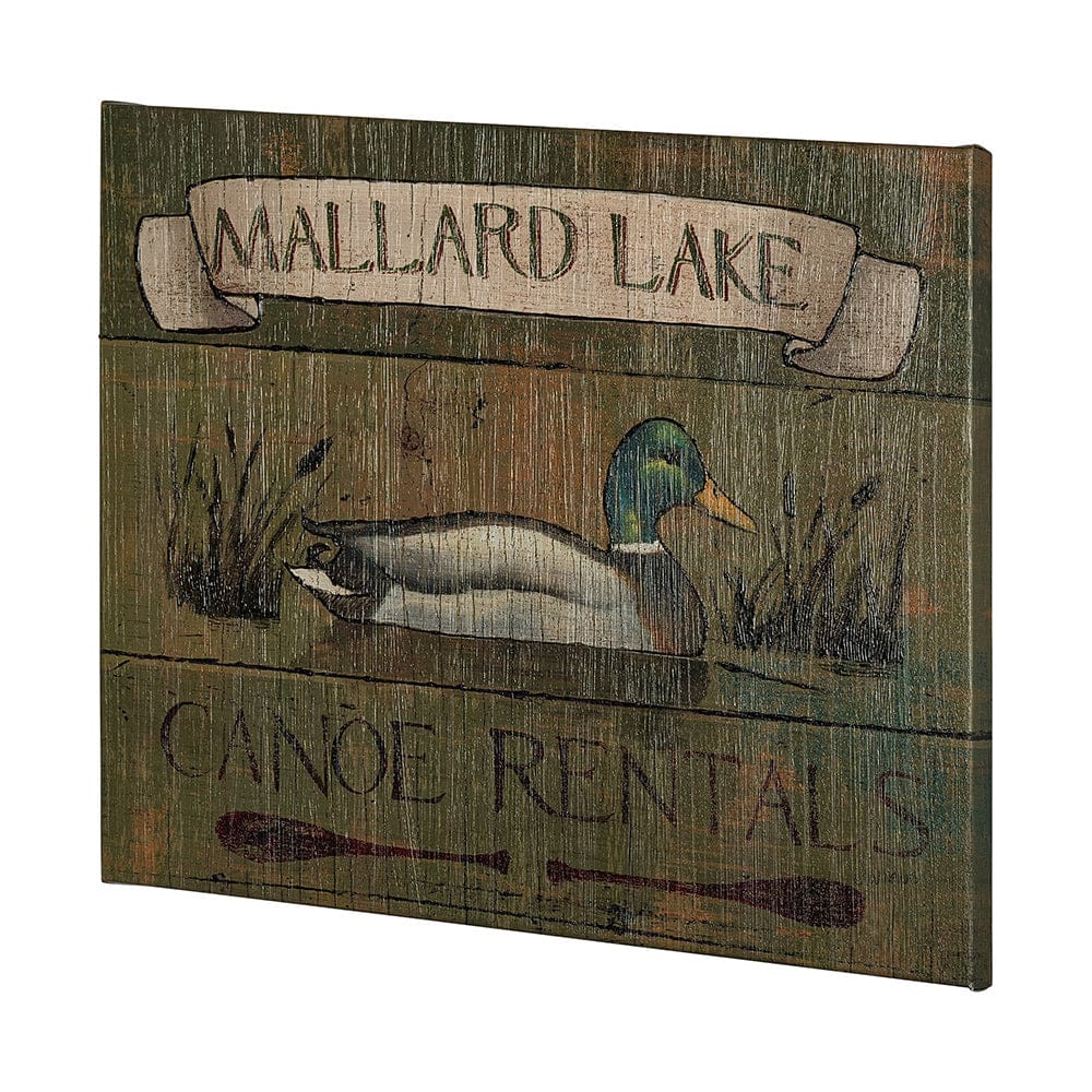 Mercana - Lodge Signs IV by James Wiens a Hand Embellished Textured Canvas - 101841-L view 2