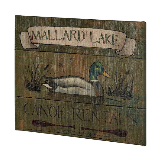 Mercana - Lodge Signs IV by James Wiens a Hand Embellished Textured Canvas - 101841-L view 2