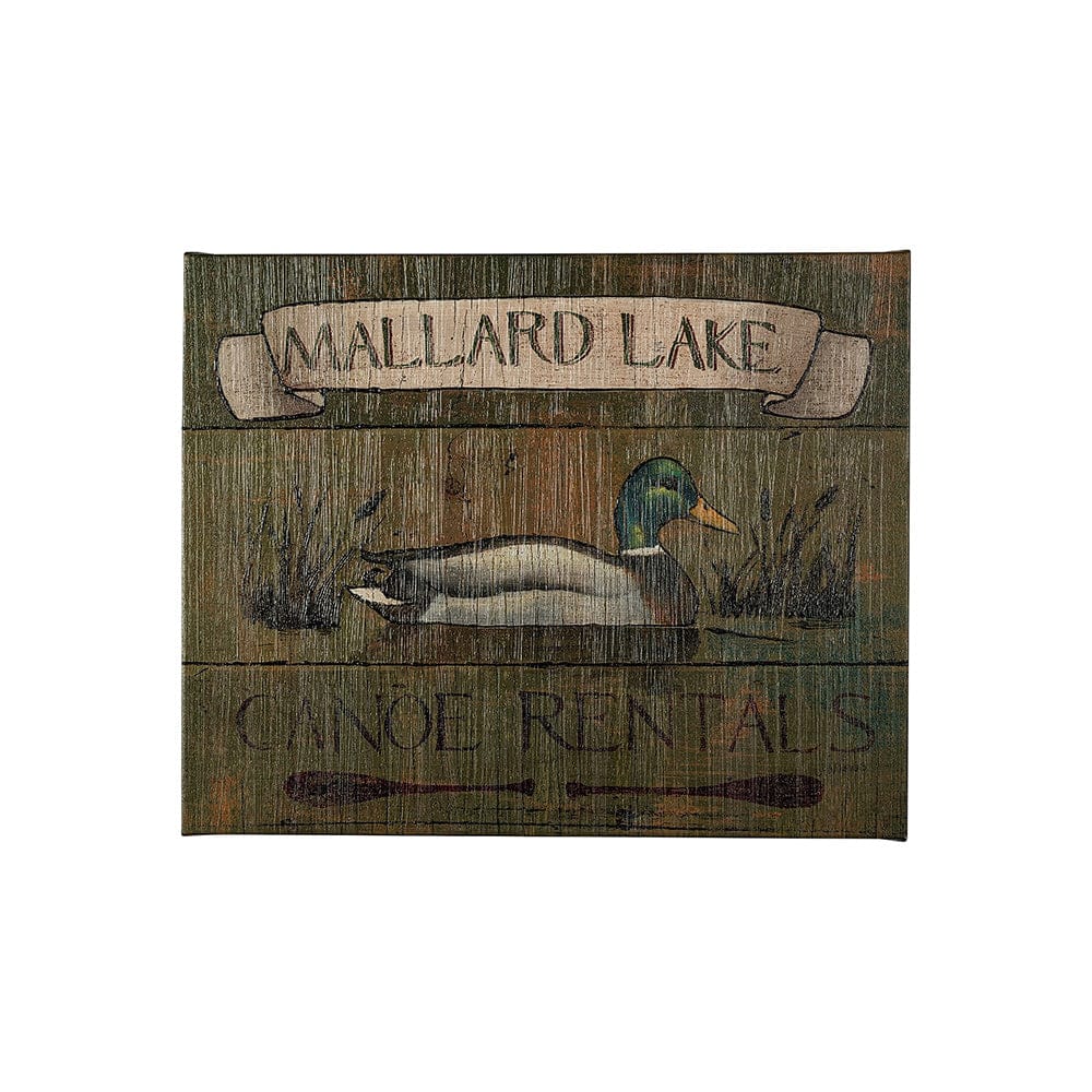 Mercana - Lodge Signs IV by James Wiens a Hand Embellished Textured Canvas - 101841-S view 1