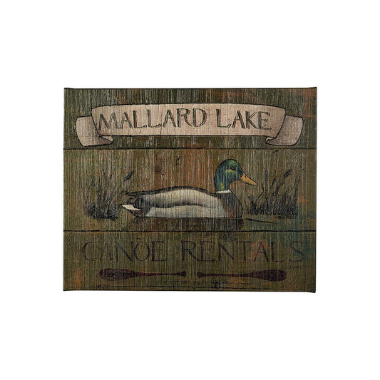 Mercana - Lodge Signs IV by James Wiens a Hand Embellished Textured Canvas - 101841-S view 1