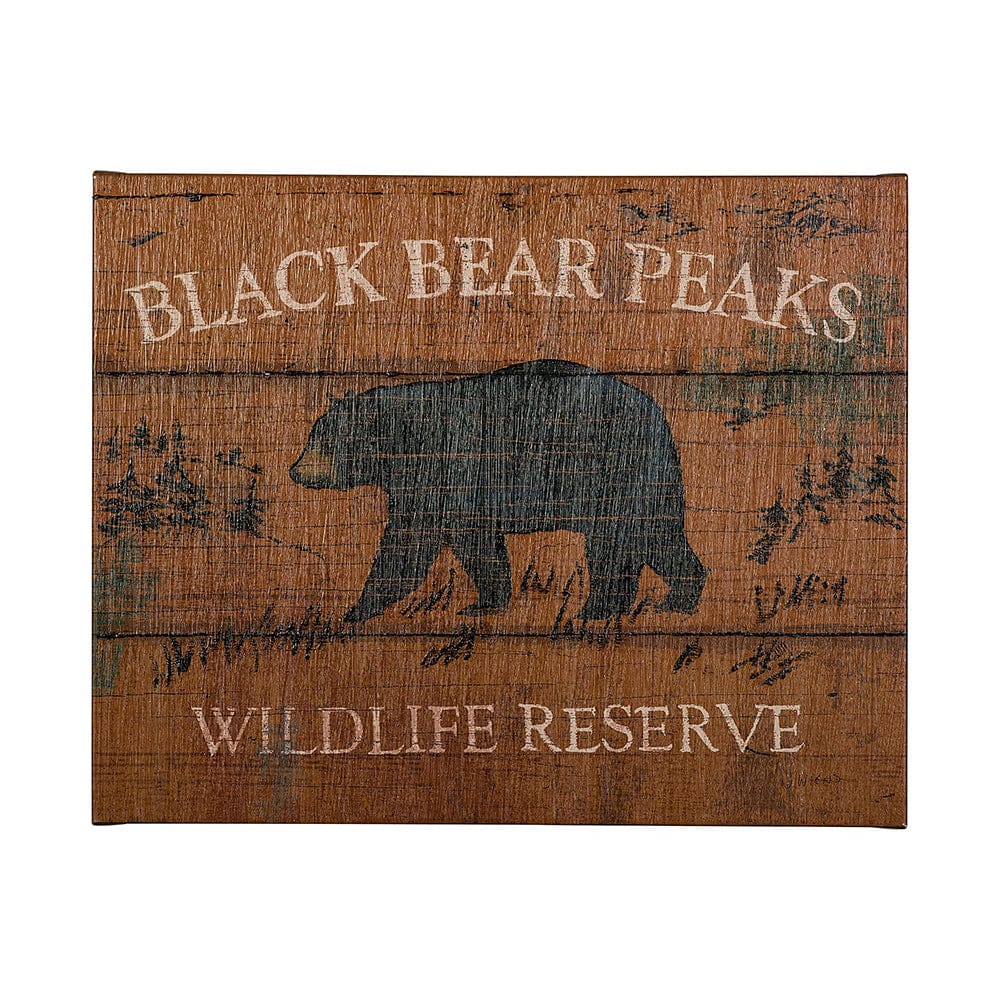 Mercana - Lodge Signs V by James Wiens a Hand Embellished Textured Canvas - 101842-L view 1