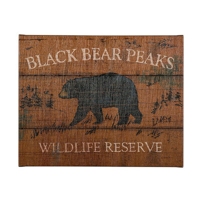 Mercana - Lodge Signs V by James Wiens a Hand Embellished Textured Canvas - 101842-L view 1