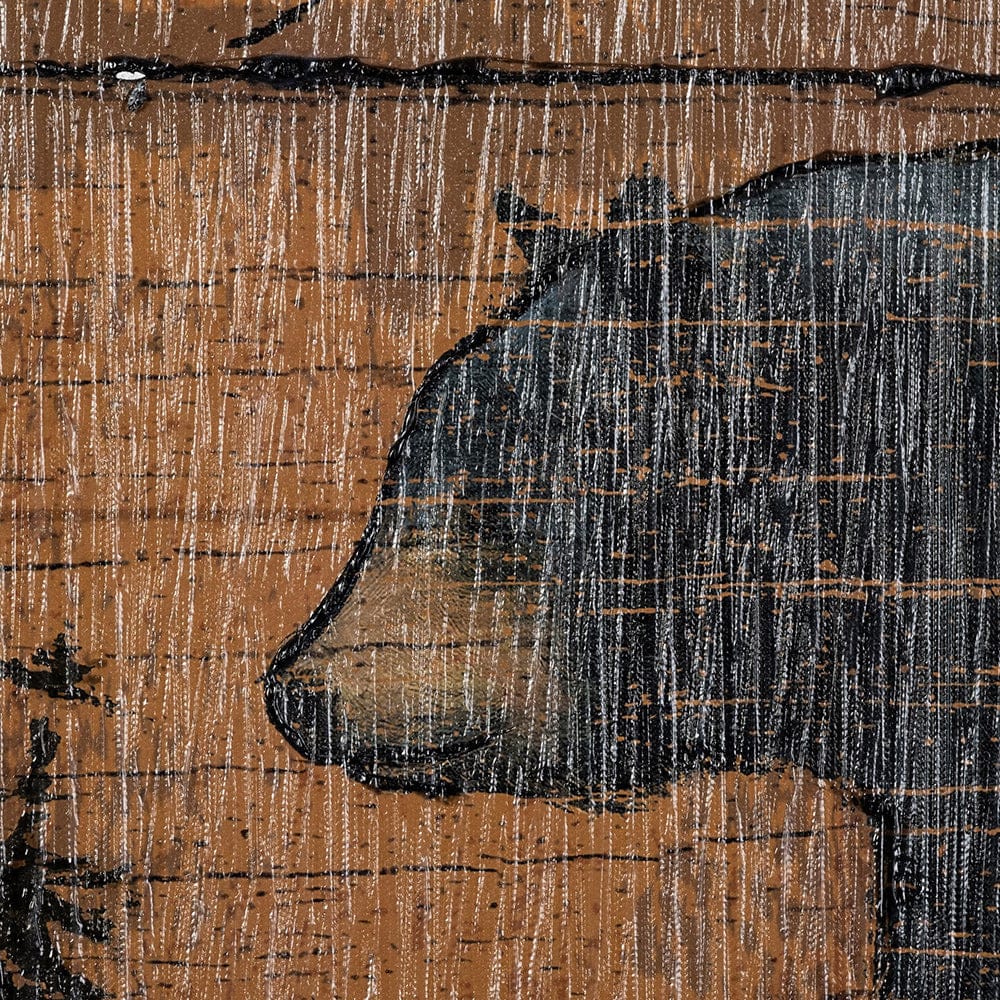 Mercana - Lodge Signs V by James Wiens a Hand Embellished Textured Canvas - 101842-L view 3