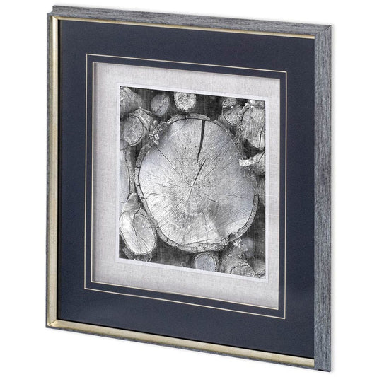 Mercana - Logging Light VI by John Butler a Hand Embellished Textured Framed Art Print Matted under Glass - 10206 view 1