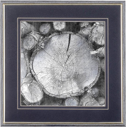 Mercana - Logging Light VI by John Butler a Hand Embellished Textured Framed Art Print Matted under Glass - 10206 view 2