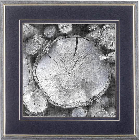 Mercana - Logging Light VI by John Butler a Hand Embellished Textured Framed Art Print Matted under Glass - 10206 view 2