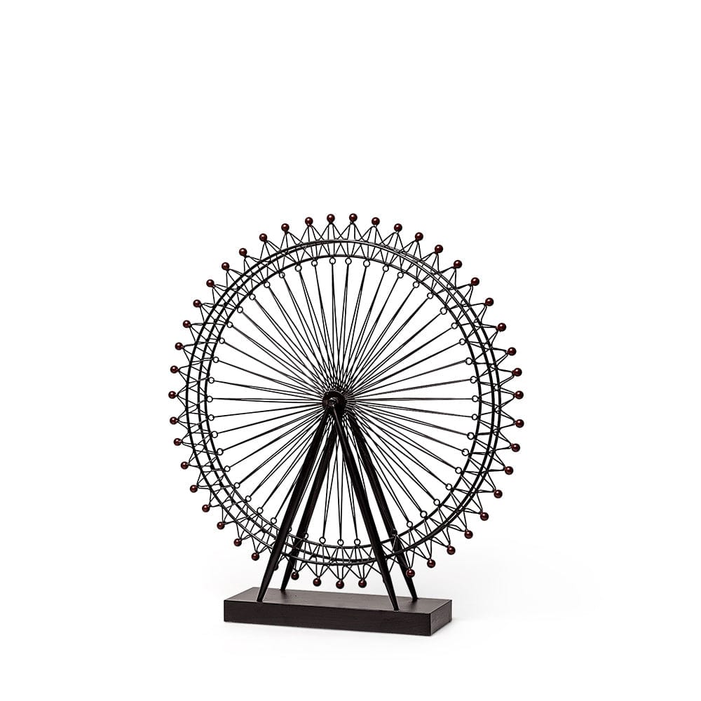 Mercana - London Eye 3L x 25W Black Metal London Eye Replica - 57117 view 1
