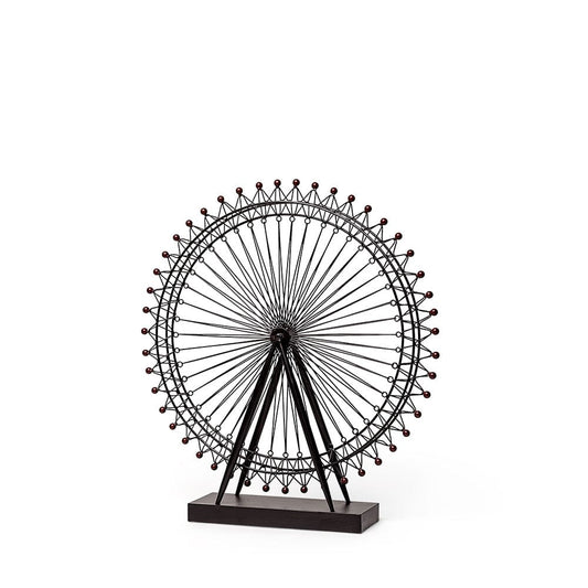 Mercana - London Eye 3L x 25W Black Metal London Eye Replica - 57117 view 1