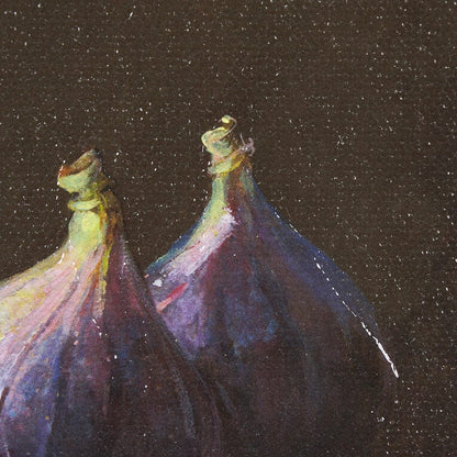 Mercana - Lonely Figs by Mercana Studio a Hand Embellished Framed Art Print - 15529 view 6